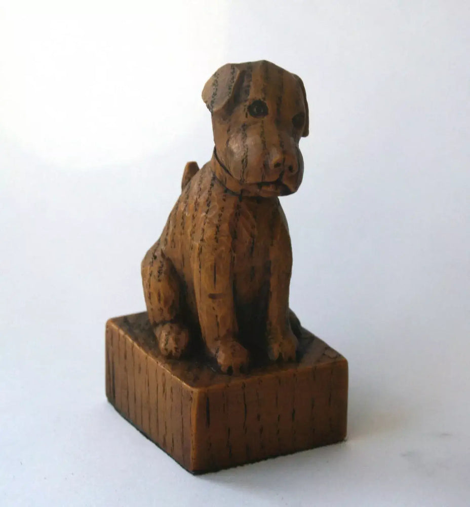 Reproduction Medieval Carving - Church Verger's Little Dog
