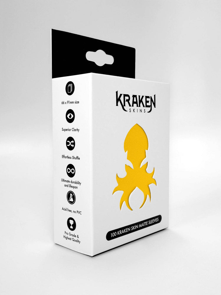 Kraken Skin Sleeves - Dandelion Yellow Matte