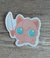 Vinyl Sticker - Better Choose Jigglypuff
