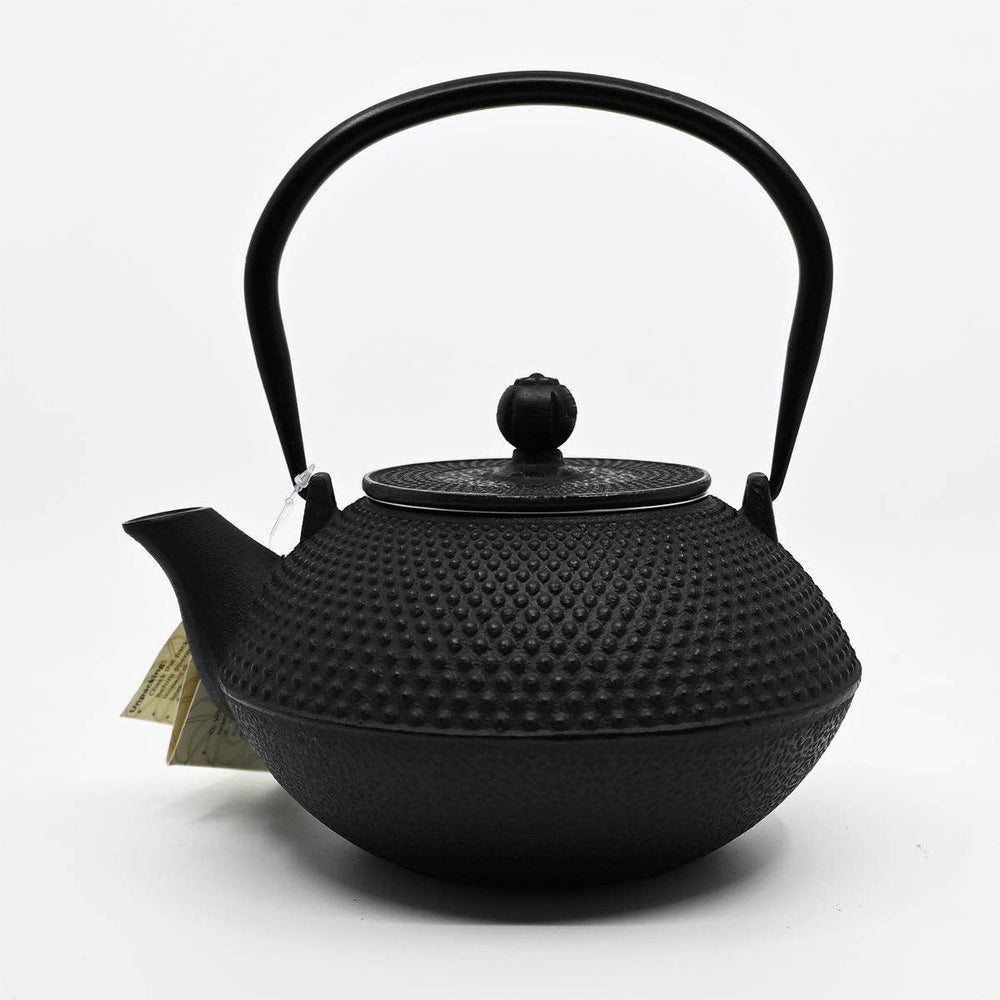 Tea Kettle - Black Hobnail