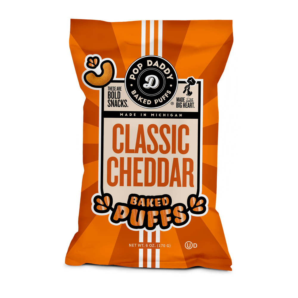 Flavored Baked Puffs - Cheddar