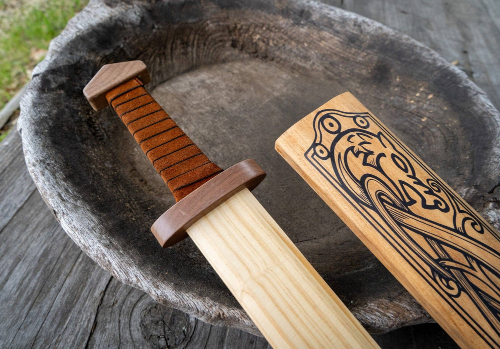 Wooden Viking Sword