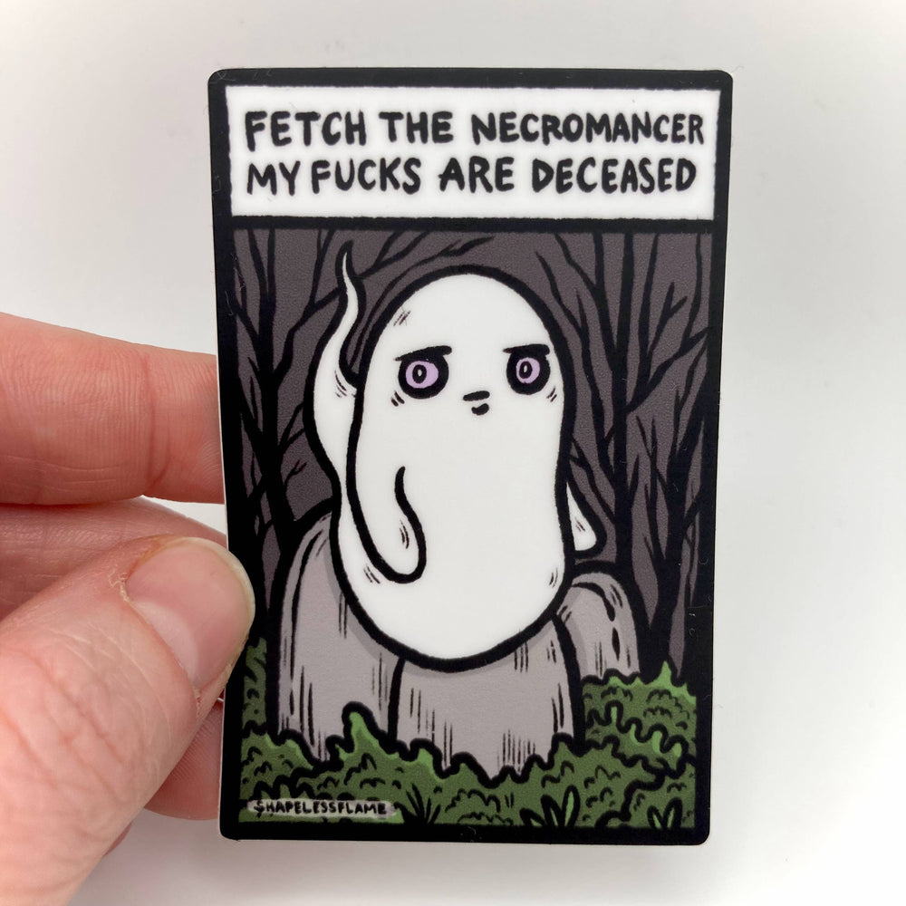 Vinyl Sticker - Fetch the Necromancer