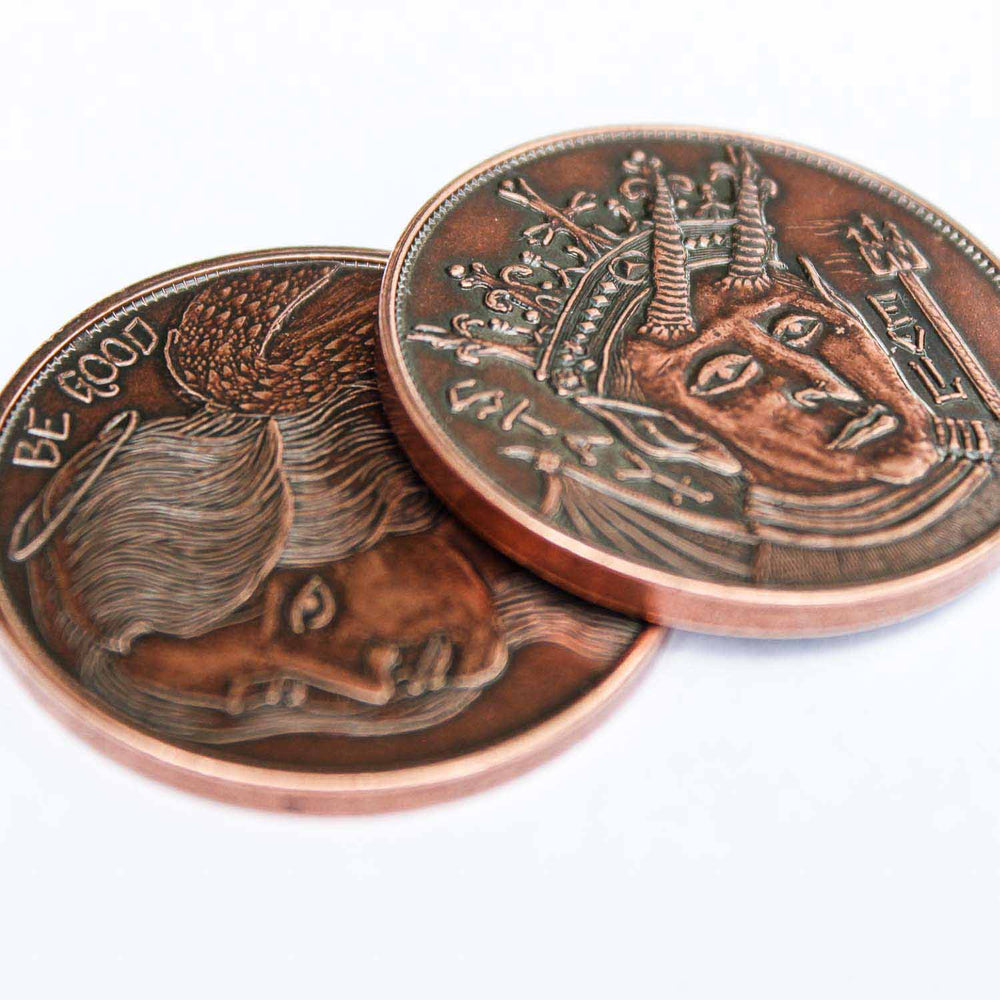 Be Good/Stay Evil Decision Maker Keepsake Token: Default Title