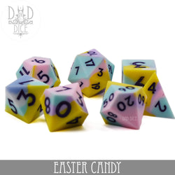 Silicone Dice Set - Easter Candy