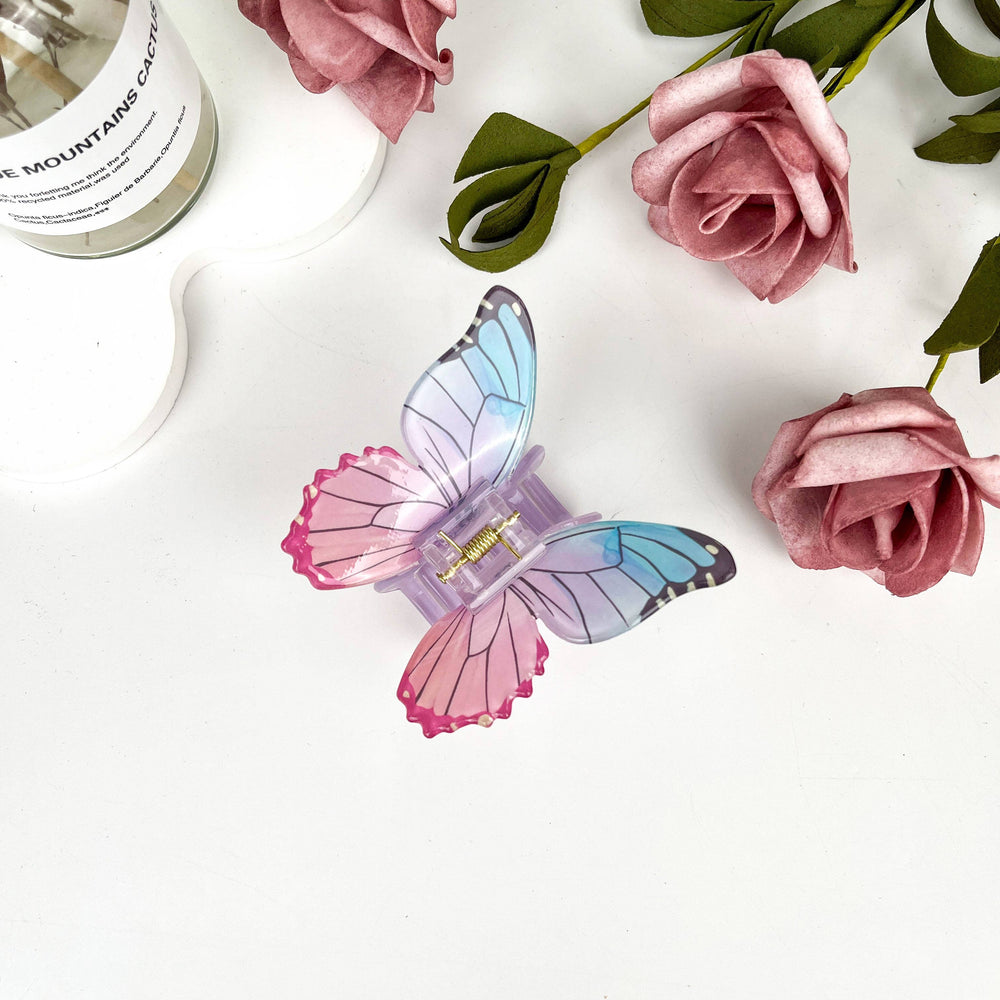 Hair Clip - Colorful Butterfly