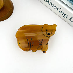 Hair Clip - Alaskan Bear