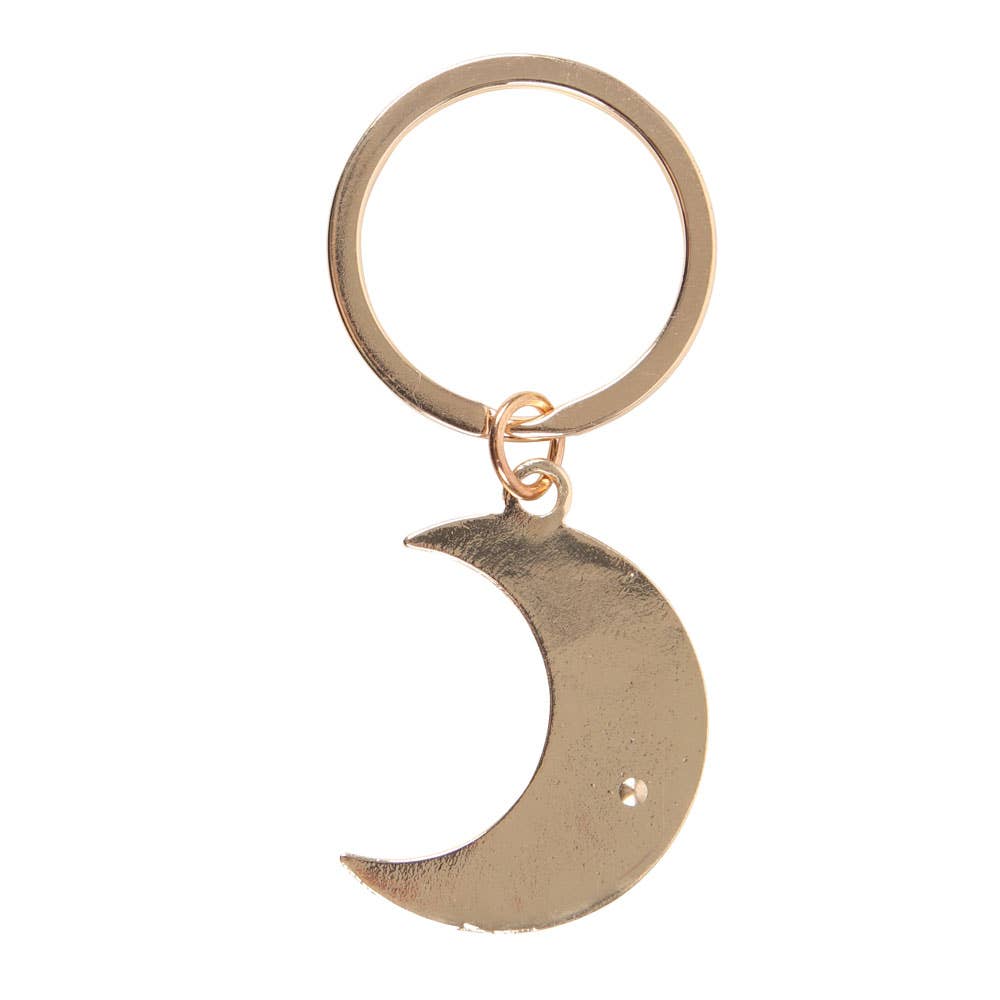 Keyring - Moon Phase Crescent