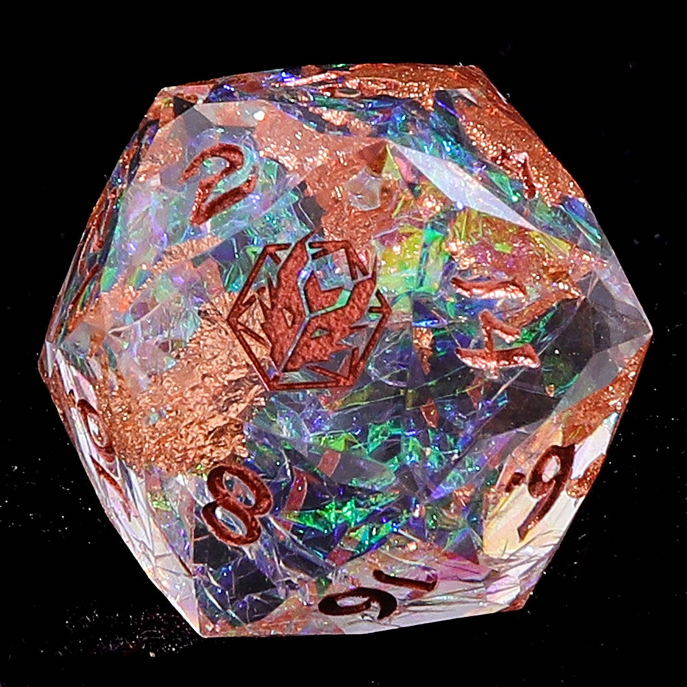 Sharp Edge Resin Dice - Captured Magic (Opal)