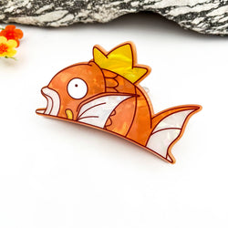 Hair Clip - Crown Fish