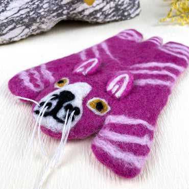 Animal Rug Coaster - Cheshire Cat
