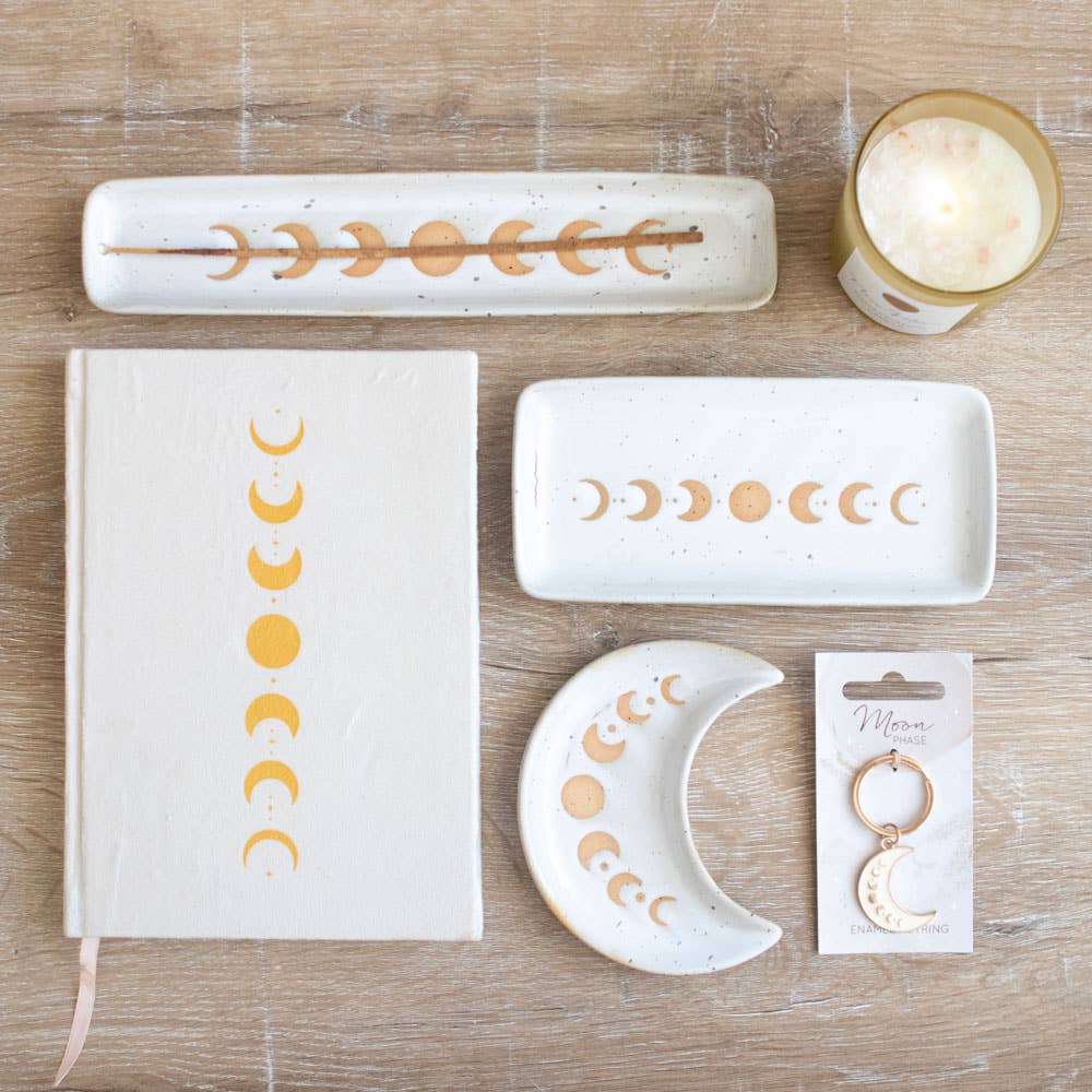 Keyring - Moon Phase Crescent