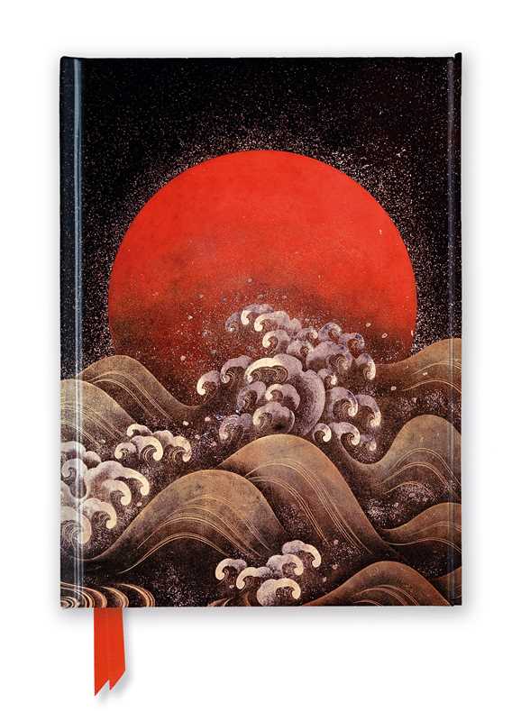 Foiled Journal - Sun and Sea Lacquer Screen (c. 18th–19th Century)