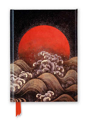 Foiled Journal - Sun and Sea Lacquer Screen (c. 18th–19th Century)
