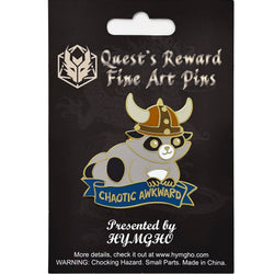 Enamel Pin - Chaotic Awkward Raccoon
