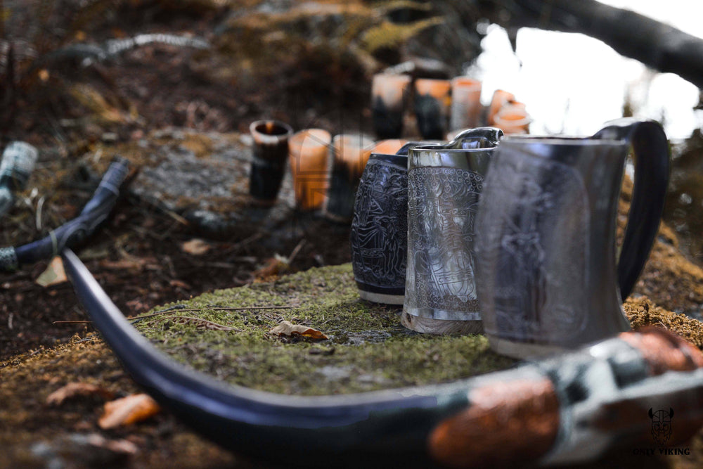 Drinking Horn Tankard
