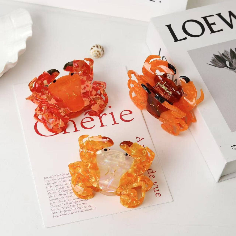 Hair Clip - Cute Crab