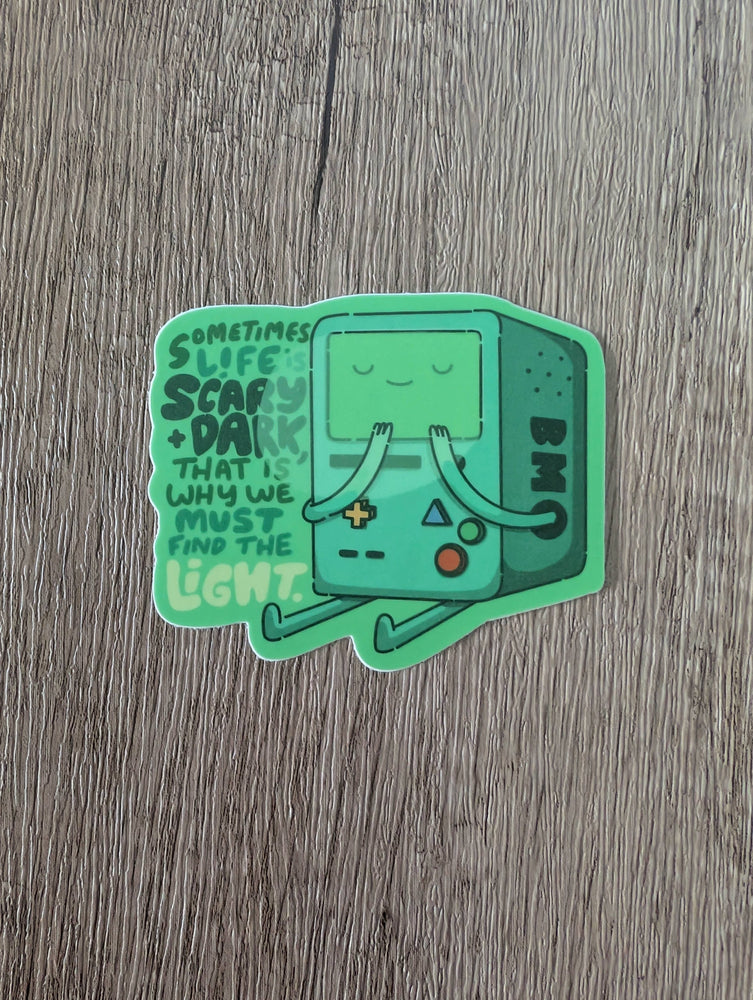 Vinyl Sticker - BMO Find the Light