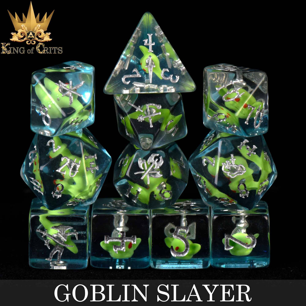 King of Crits Dice Set - Goblin Slayer (11-Piece)