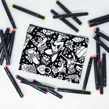 Color Your Own - Pencil Case (Tattoo)