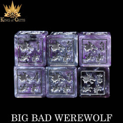 King of Crits Dice Set - Big Bad Werewolf (11-Piece)
