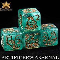 King of Crits Dice Set - Artificer's Arsenal (11-Piece)