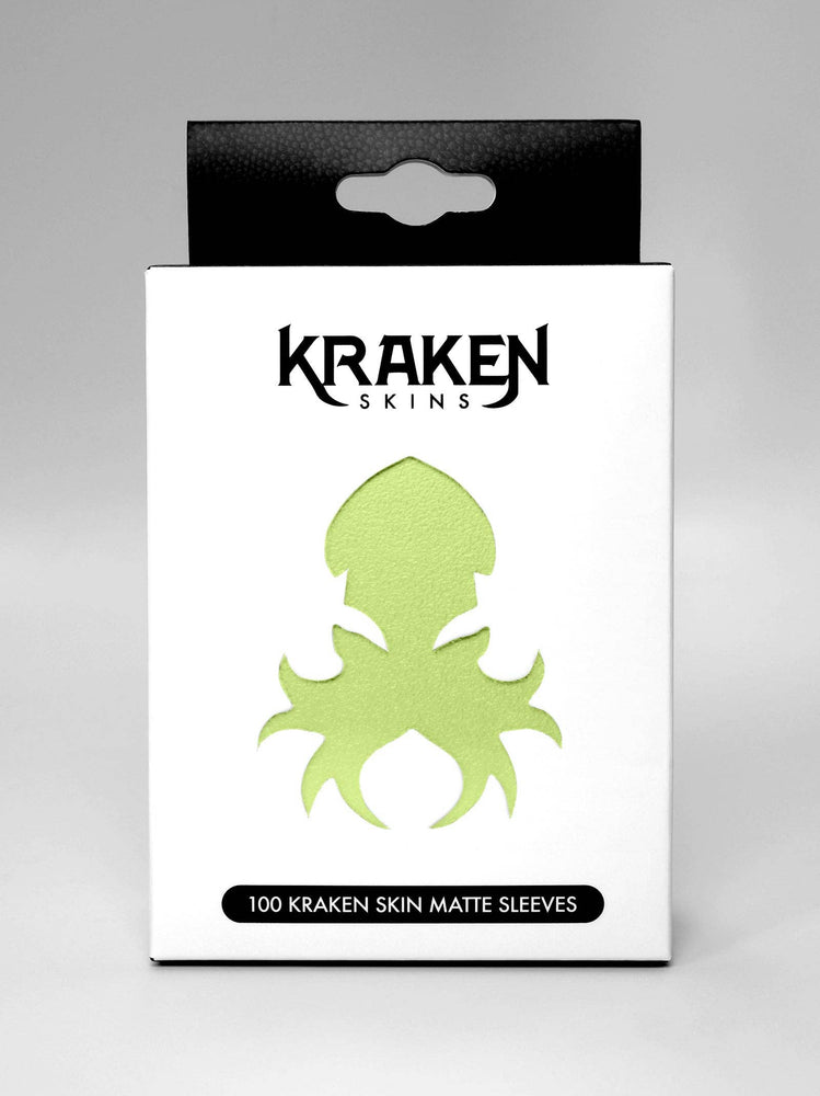 Kraken Skin Sleeves - Pistachio Green Matte