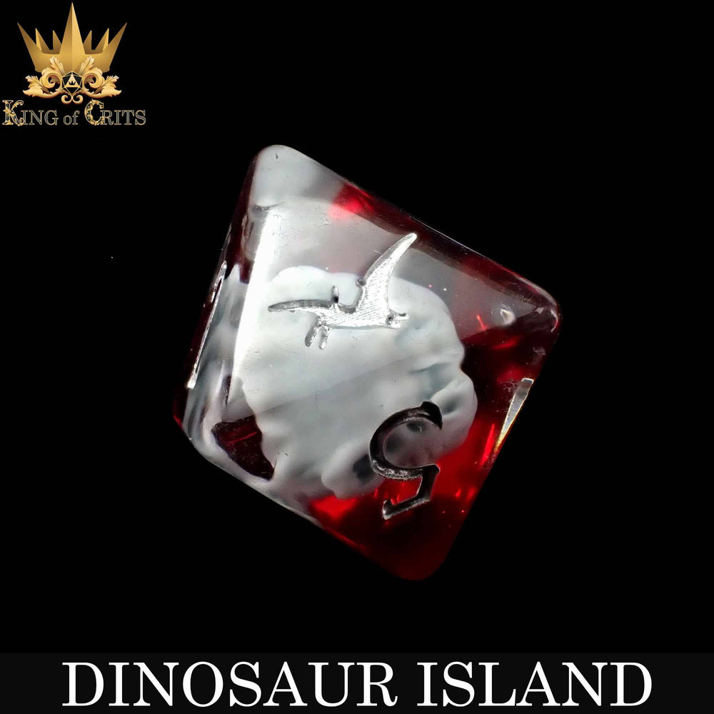 King of Crits Dice Set - Dinosaur Island (11-Piece)