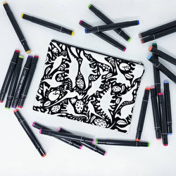 Color Your Own - Pencil Case (Retro Tech)