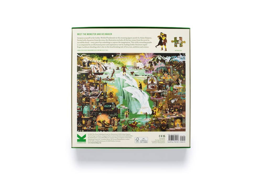 Puzzle - The World of Frankenstein