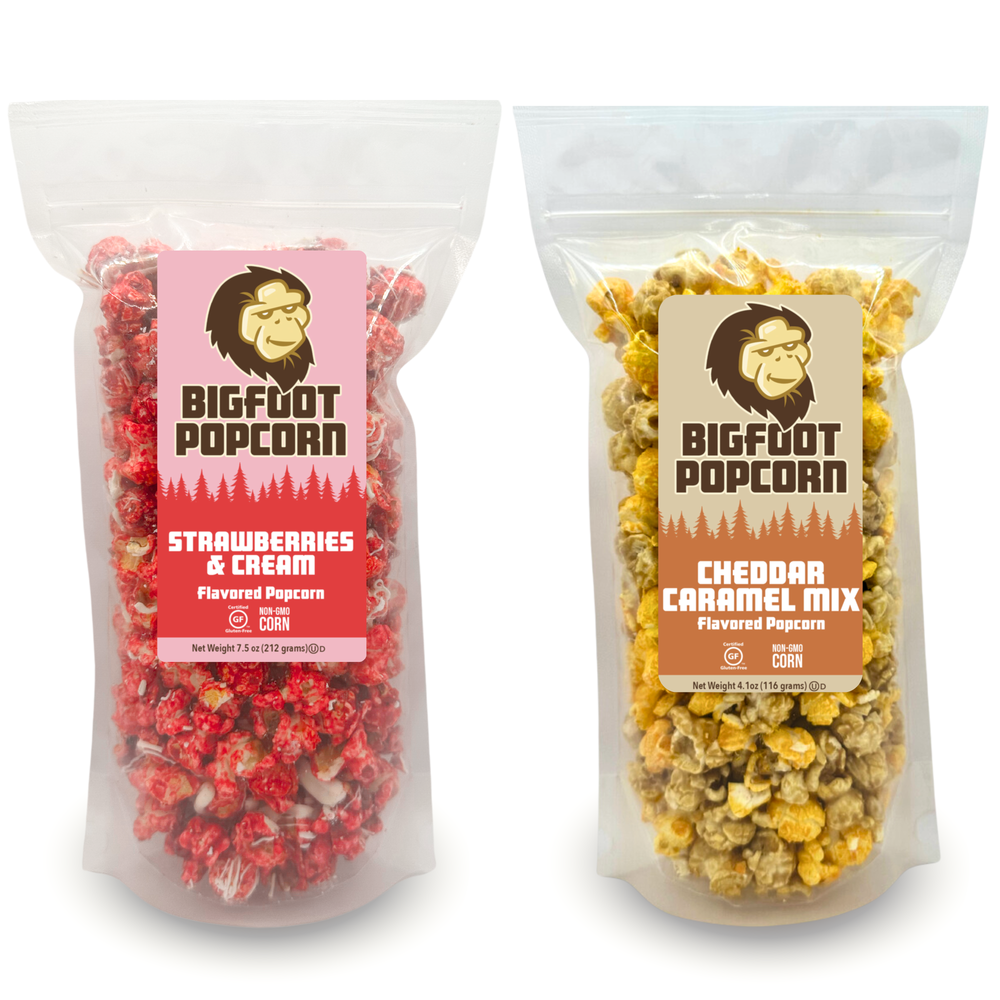 Gourmet Popcorn - Bigfoot Poop (Chocolate and Caramel)