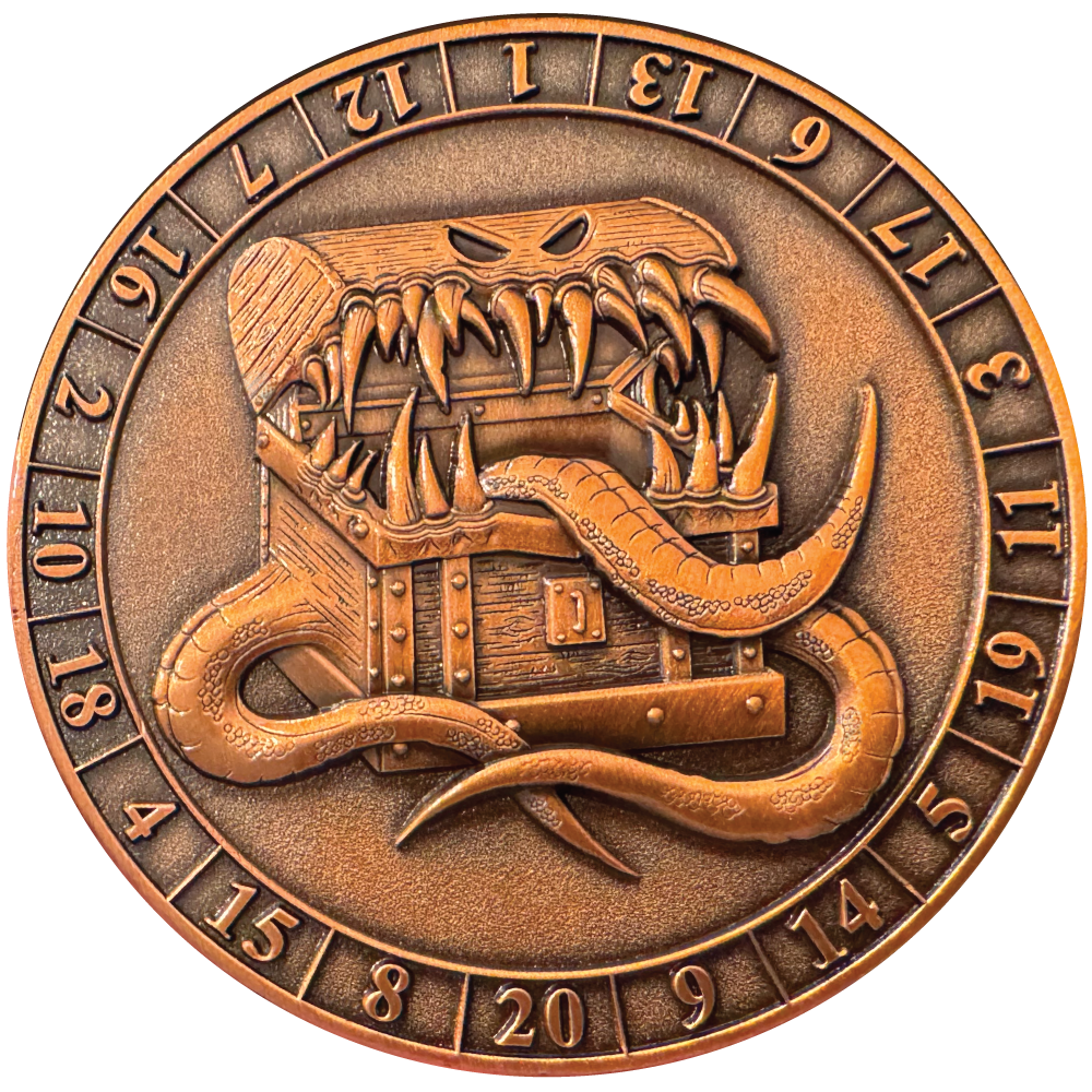 Dice Coin - D20 Mimic