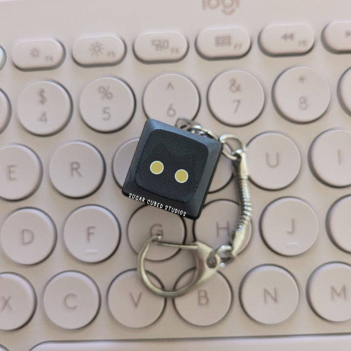Fidget Keycap Keychain - Void Cat