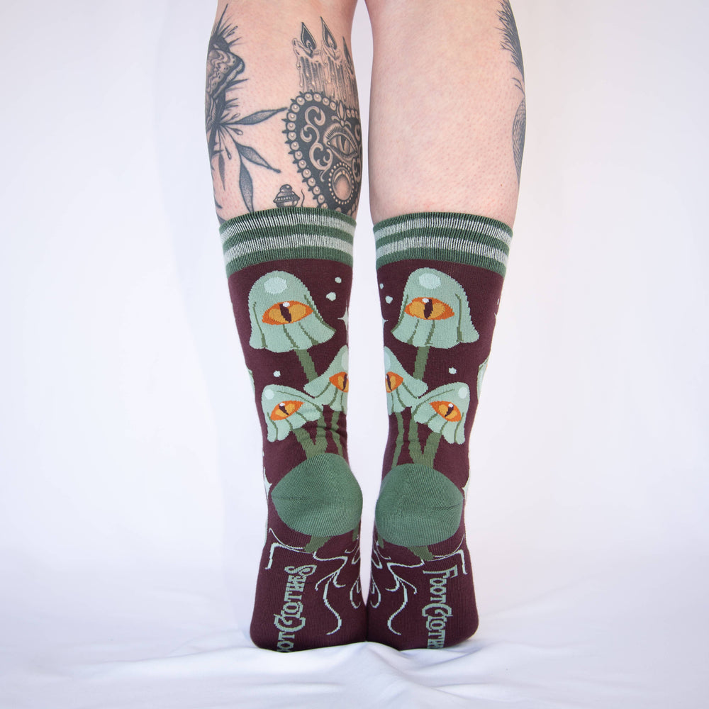 Crew Socks - Mystic Mushrooms