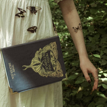 Crossbody Purse - Moths and Butterflies