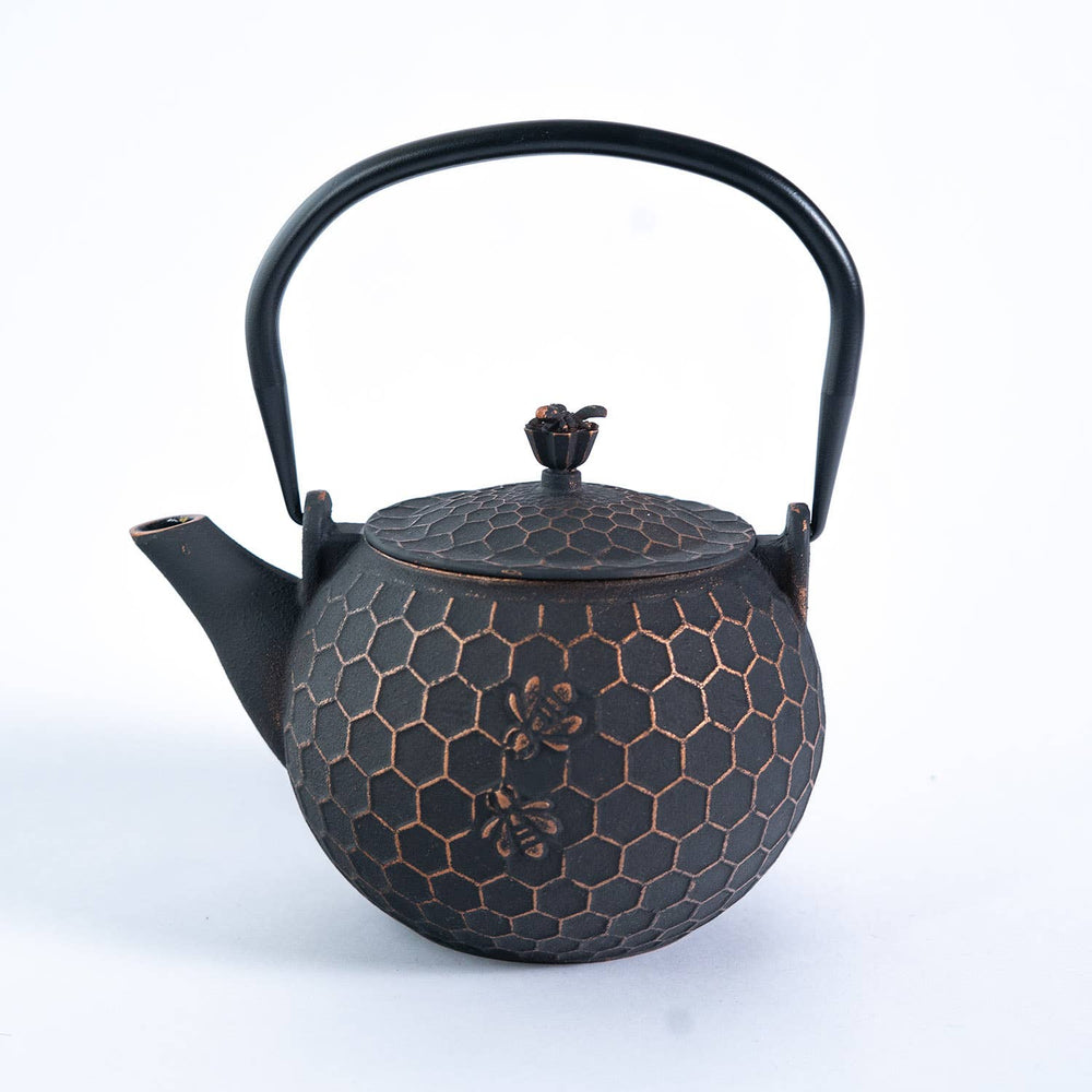 Tea Kettle - Bronze Honeycomb
