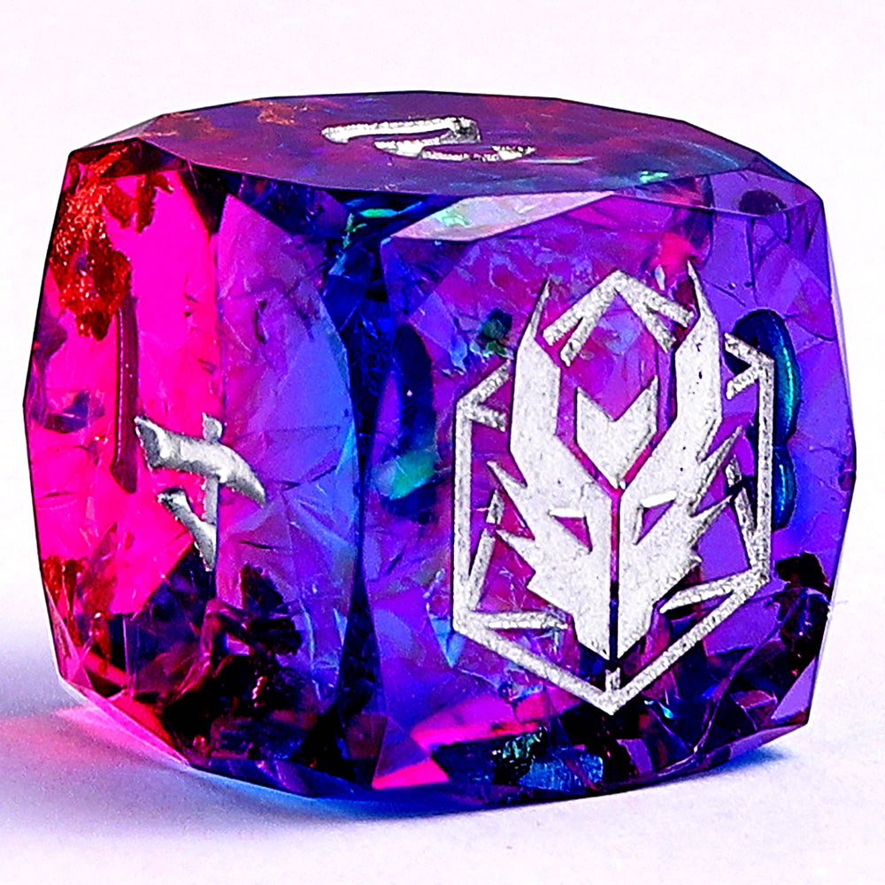 Sharp Edge Resin Dice - Captured Magic (Gilded Storm)