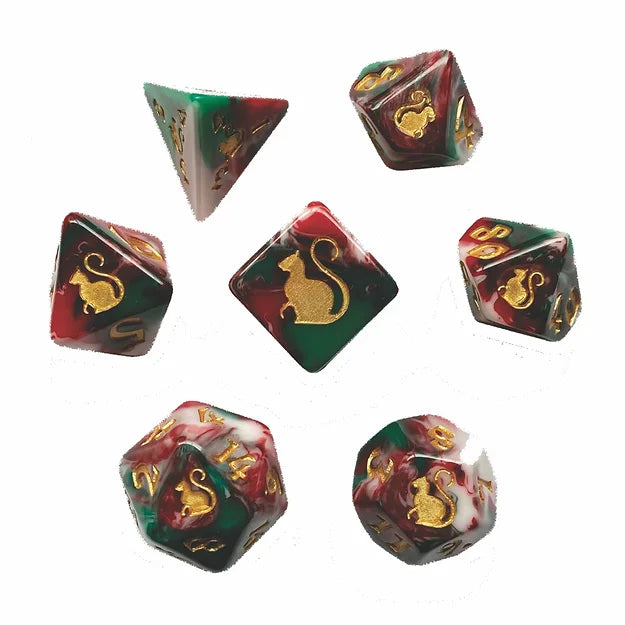 Kitty-Clacks Dice Set - Lucky