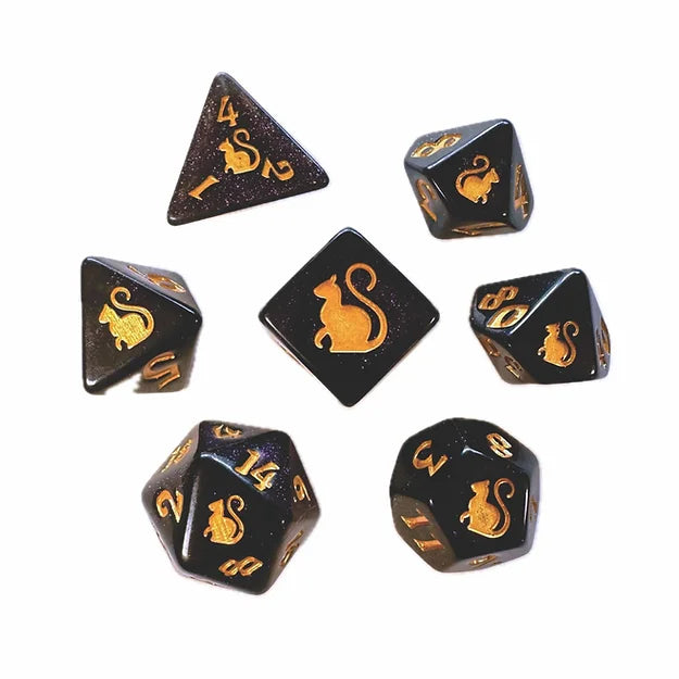 Kitty-Clacks Dice Set - Mercedes