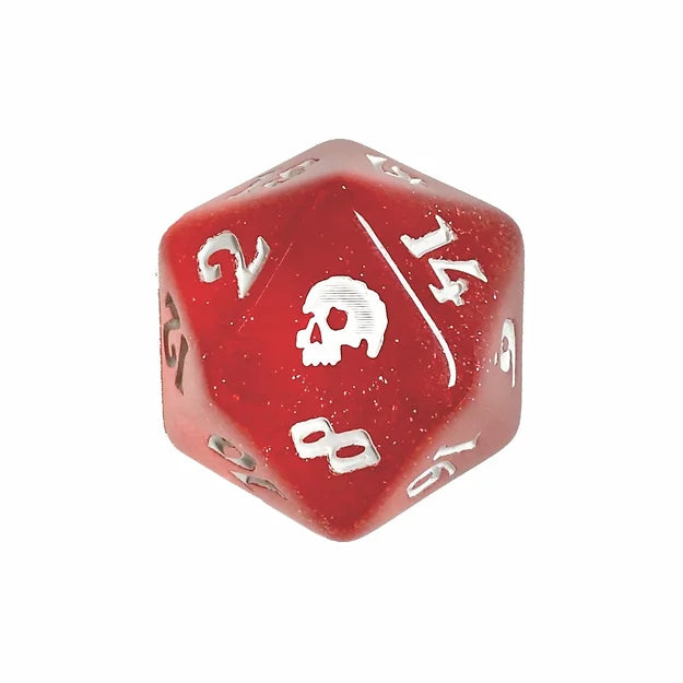 Single D20 - Black Death: Red