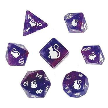 Kitty-Clacks Dice Set - Quantum