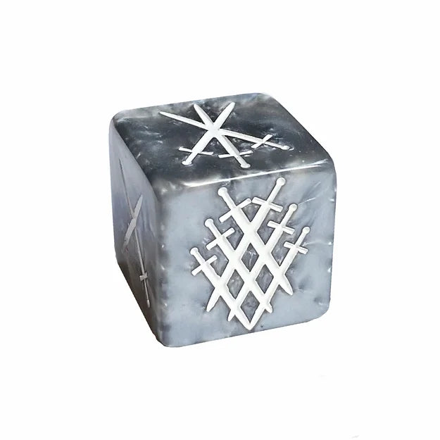 Single D6 - Swords in the Stone: Gray