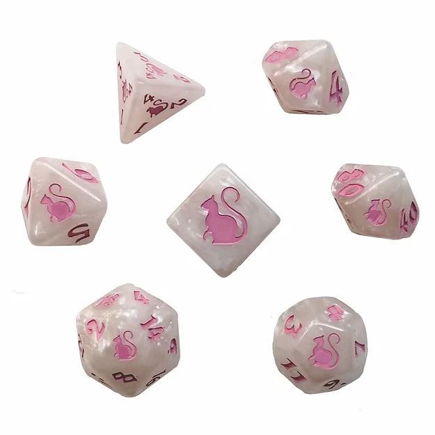 Kitty-Clacks Dice Set - Marie