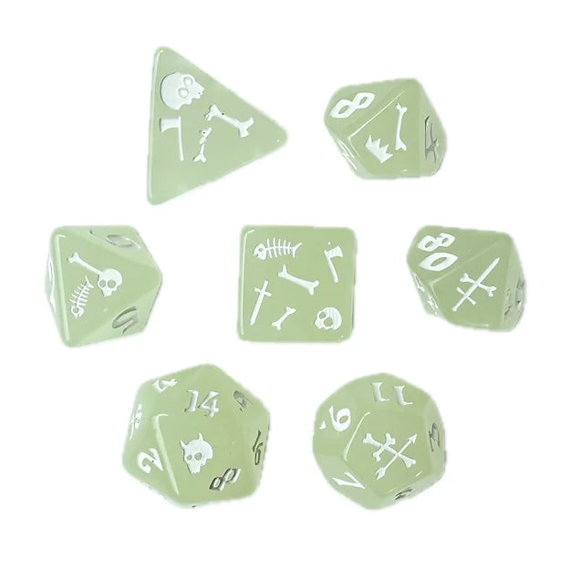 RPG Dice Set - Gelatinous Cube