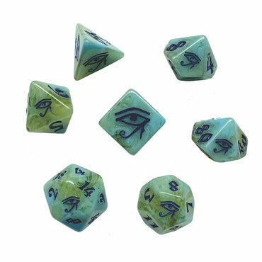 RPG Dice Set - Eye of Horus