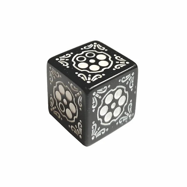 Single D6 - Six Shooters: Black