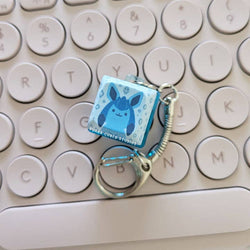 Fidget Keycap Keychain - Glace