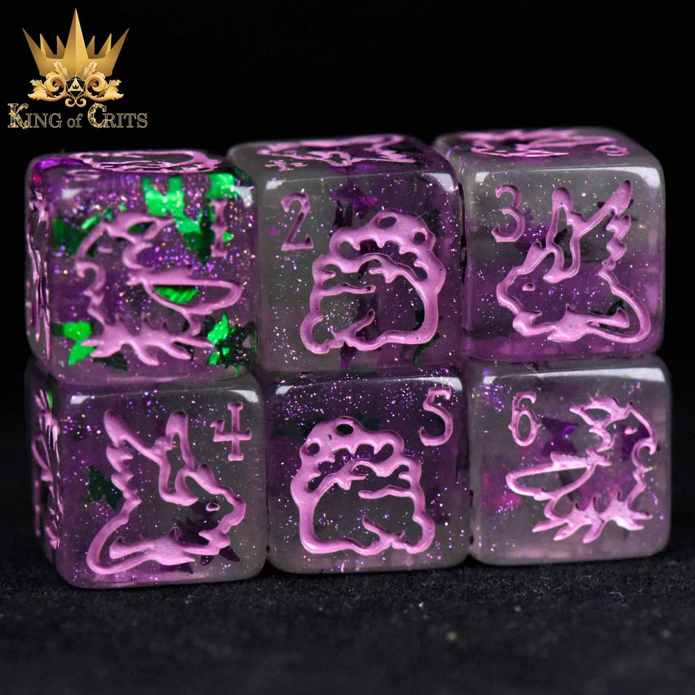 King of Crits Dice Set - Fairy Flight (11-Piece)