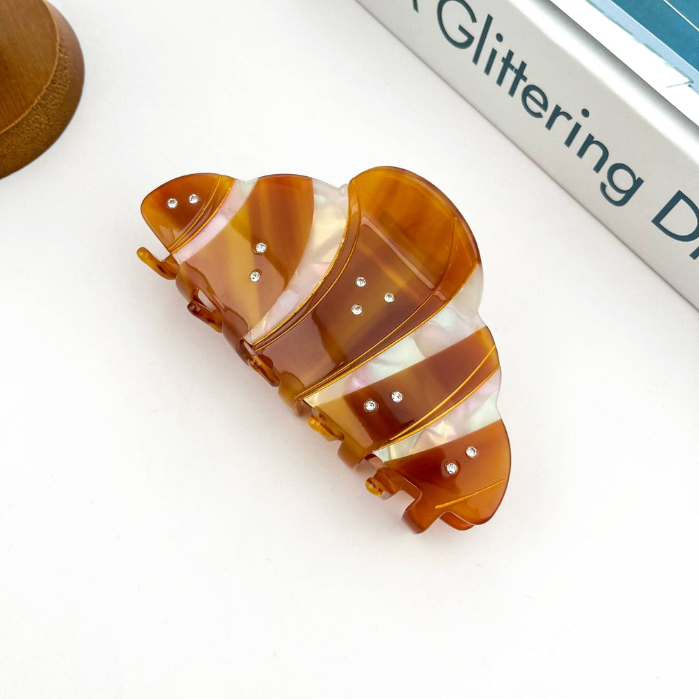 Hair Clip - Croissant