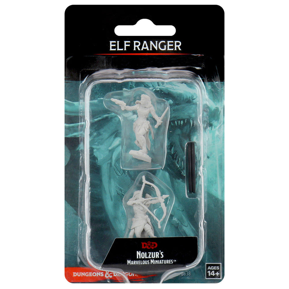 Dungeons & Dragons: Unpainted Miniatures - Elf Ranger Female